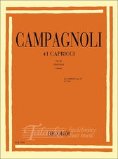 41 Capricci, Op. 22 per Viola